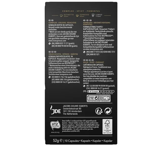 L'Or Espresso Supremo: 10 kapsula za Nespresso* Original