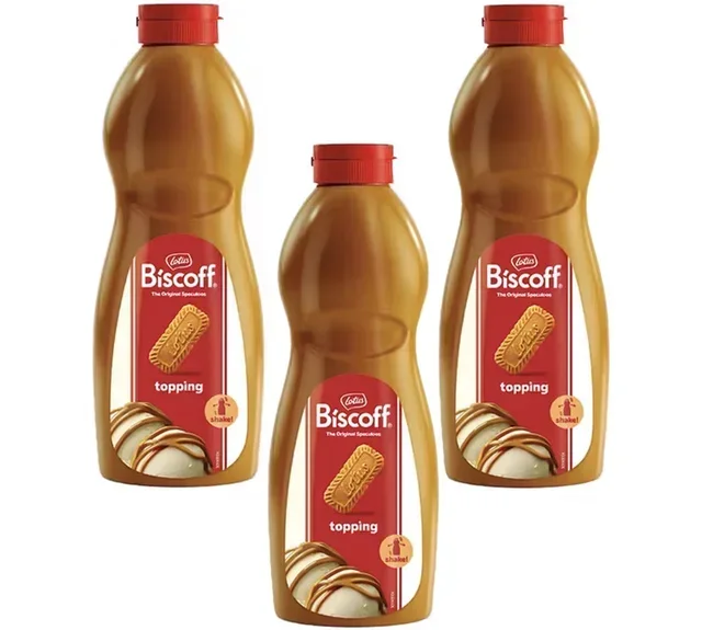 Lotus Biscoff Spekulatius-Sauce 3KG - Profi Squeeze-Flasche