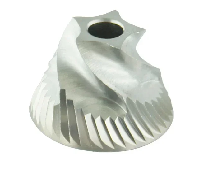 Nedre konisk kvernstein til Graef-kaffekvern