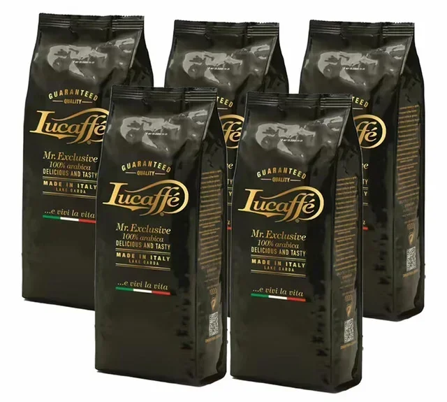 Lucaffè M. Exclusive Pörkölt Kávébab 5kg Profiknak