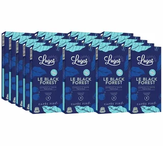 Confezione 200 Capsule LUGAT Black Forest Professionali Compatibili Nespresso* Original