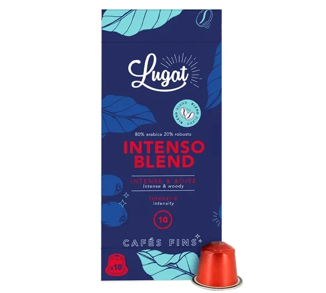 LUGAT Blend Discovery Pack – 50 Capsules for Nespresso* Original Systems