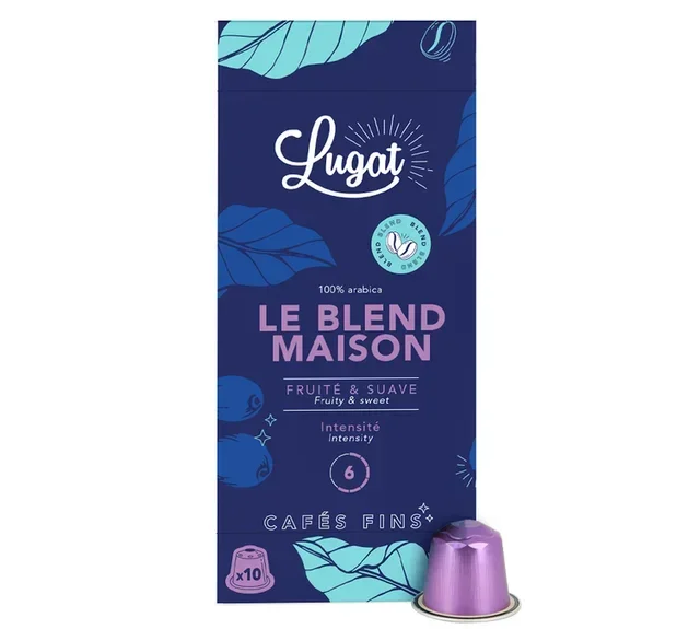 LUGAT Blend 50 kapsula – Paket za probu, kompatibilne Nespresso* Original
