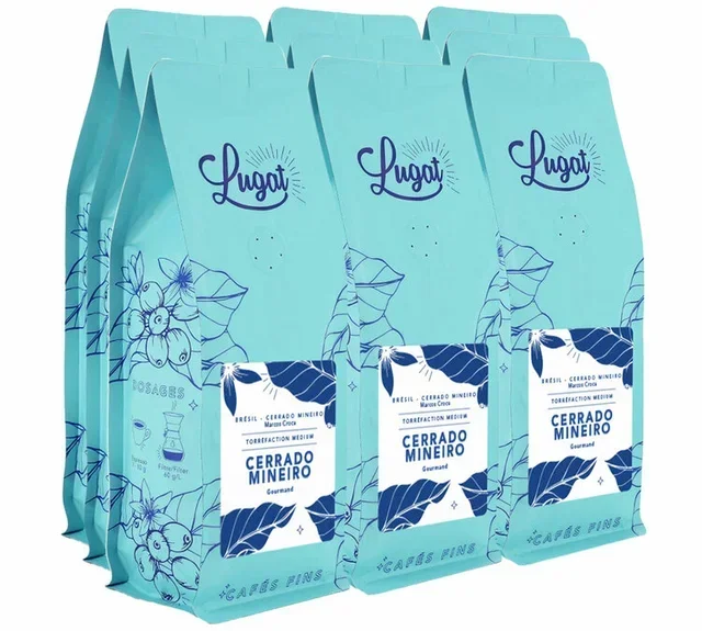 Caffè in grani Cerrado Mineiro 9kg per bar e ristoranti - Lugat