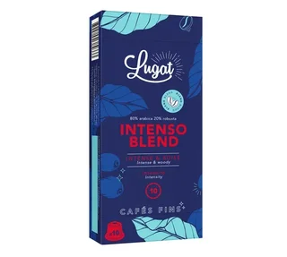 LUGAT Intenso Blend - 10 Capsules for Nespresso* Original
