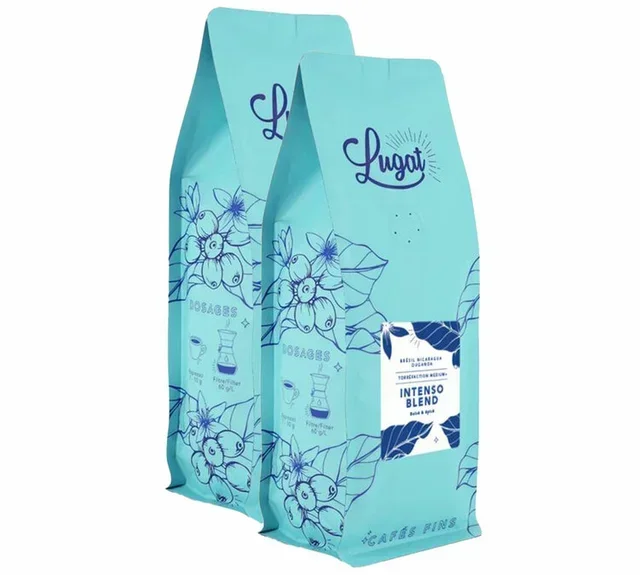 Lugat Intenso Blend Coffee Beans 2kg - Professional (formerly Italian Blend)
