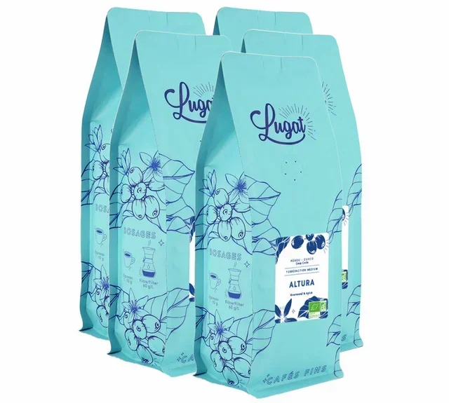 5 Kg Caffè in grani Bio Altura per professionisti - Lugat