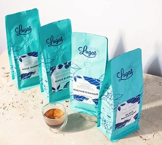 Café em Grão Profissional LUGAT 1kg - Etiópia Moka Sidama Nyala