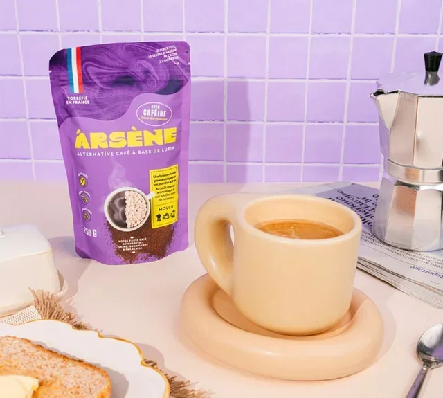 ARSÈNE – Αλεσμένος καφές λουπινιού με καφεΐνη, 250 γρ.