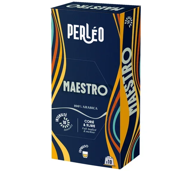 Cápsulas Maestro Compatibles Nespresso* Original (10 uds) - PERLÉO