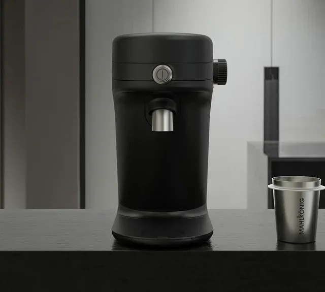 MAHLKONIG X64 SD черна кафемелачка за единична доза