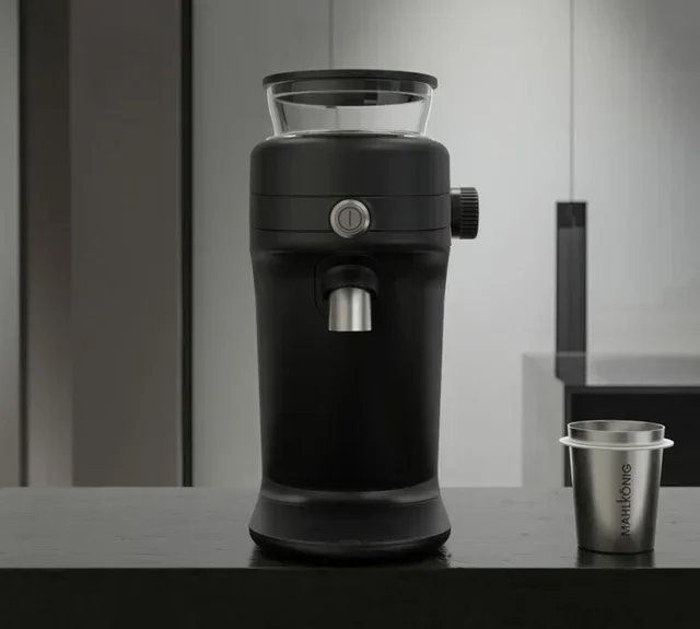 MAHLKONIG X64 SD черна кафемелачка за единична доза