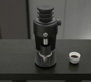 MAHLKONIG X64 SD черна кафемелачка за единична доза