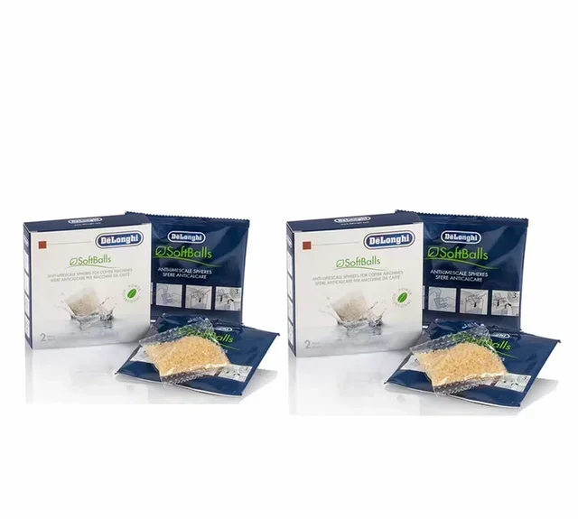 SOFT BALL vízkőoldó gömbök DLSC551, 2 db-os csomag – DELONGHI