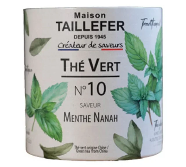 Tè Verde MAISON TAILLEFER N°10 Menta Nanah - Sfuso 60 g