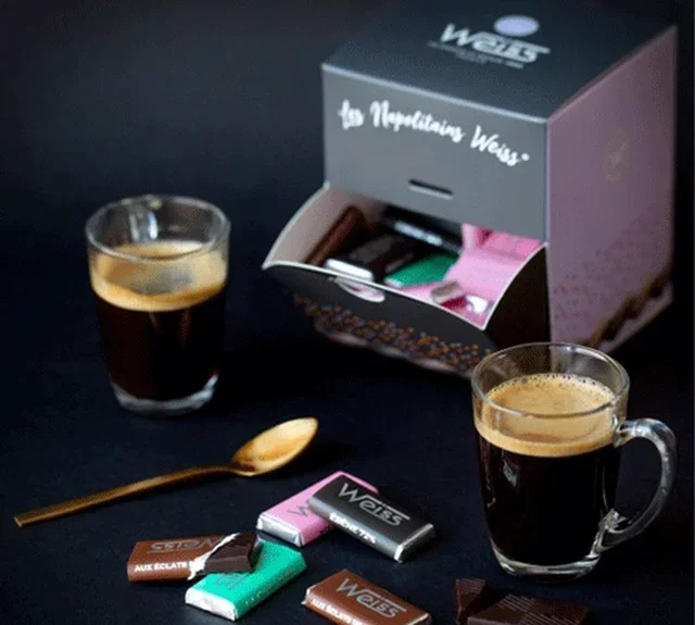 Schokoladen-Assortiment Milch &amp; Zartbitter – 495 g – MAISON WEISS