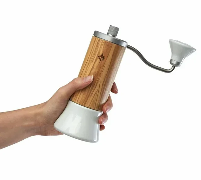 Manual coffee grinder EUREKA Baby Olive olive wood