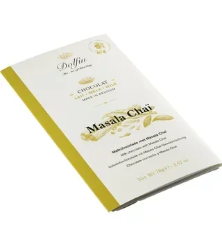 Masala Chai Milk Chocolate Bar - 70 g - DOLFIN