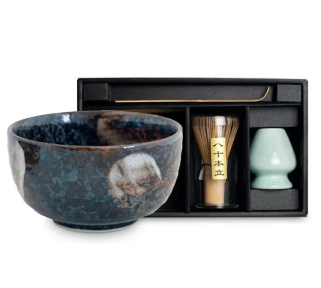 Cerimonia del Tè Matcha - Set 4 Pezzi | COMPTOIR FRANÇAIS DU THÉ