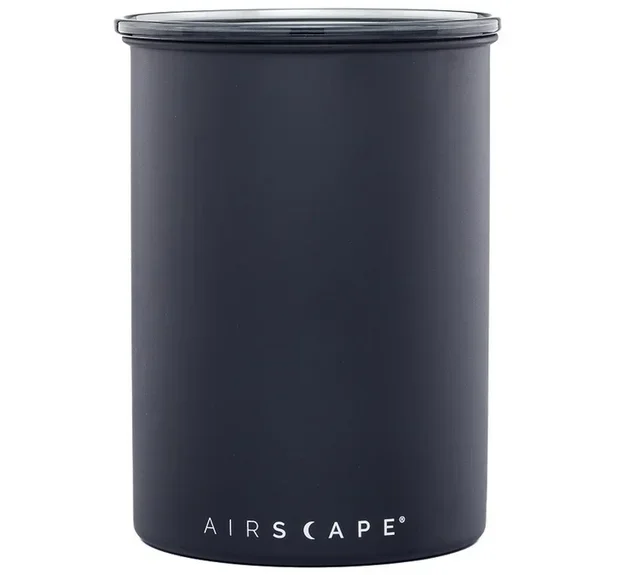 Airscape Fém Tárolódoboz 500g - Fekete Matt