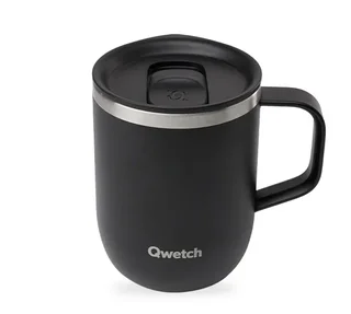 Matte Black Thermal Mug Stainless Steel - 35 cl - QWETCH