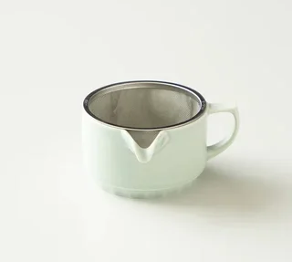 Matte Green Kyusu Teapot by Origami - 200 ml