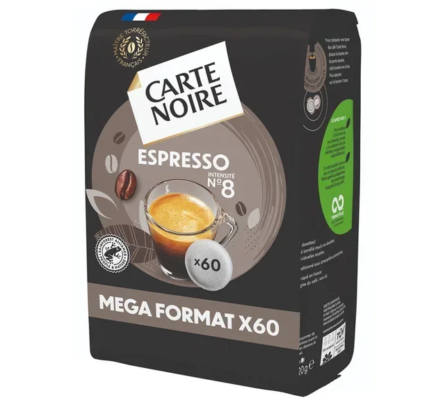 Maxiformat 60 soft capsules No. 8 Espresso Classic - CARTE NOIRE