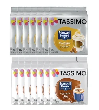 Maxwell House Discovery Pack - 112 T-Discs for TASSIMO