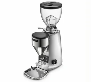 MAZZER Mini Electronic B profesjonell espressokvern, polert aluminium