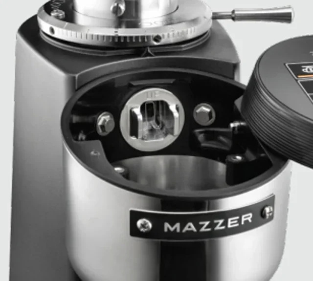MAZZER Super Jolly V up Electronic - Professional Coffee Grinder Polished Aluminum