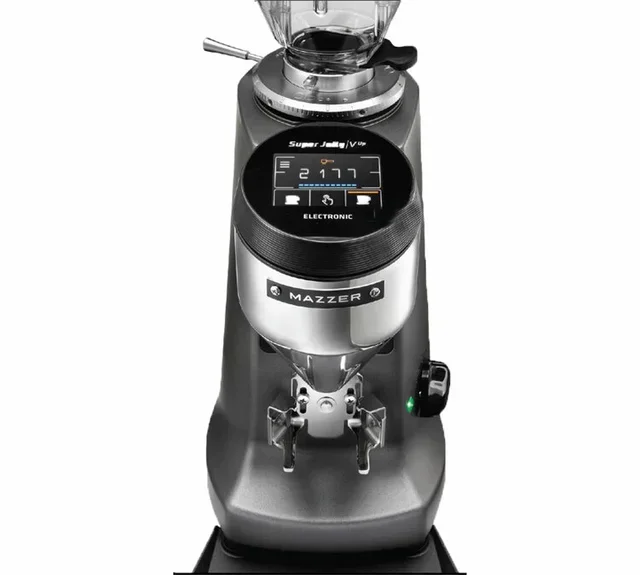 MAZZER Super Jolly V up Electronic - Professional Coffee Grinder Polished Aluminum