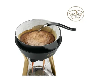 MELITTA Amano Gold Coffee Infuser – Slow Brew Perfection