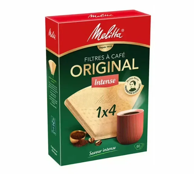 Melitta AromaFresh 1030-11 Glass Pro : cafetière filtre avec broyeur + 80 filtres 1x4 + détartrant 250 ml