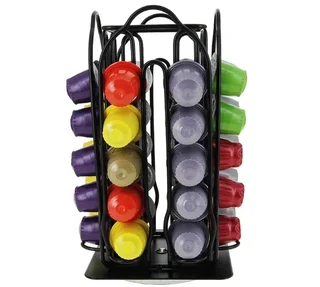 Distributeur rotatif noir Melitta pour 40 capsules Nespresso