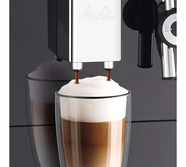 Melitta Caffeo Solo Perfect Milk Nera E 957-101 – Macchina da Caffè con Macinacaffè