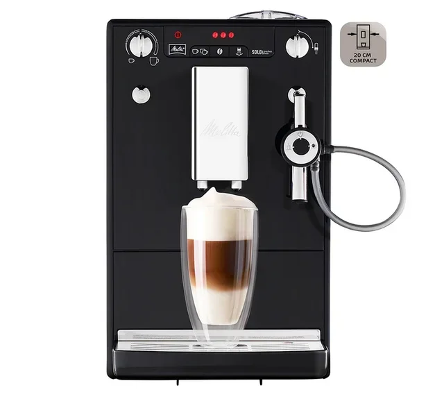 Melitta Caffeo Solo Perfect Milk Nera E 957-101 – Macchina da Caffè con Macinacaffè