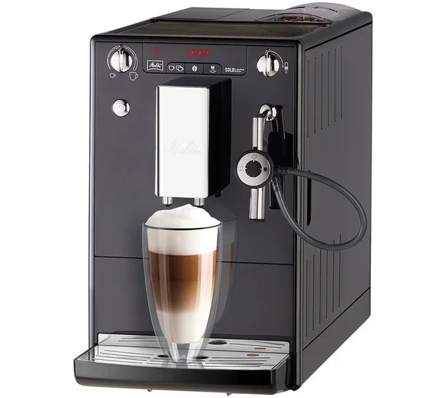 Melitta Caffeo Solo Perfect Milk Nera E 957-101 – Macchina da Caffè con Macinacaffè