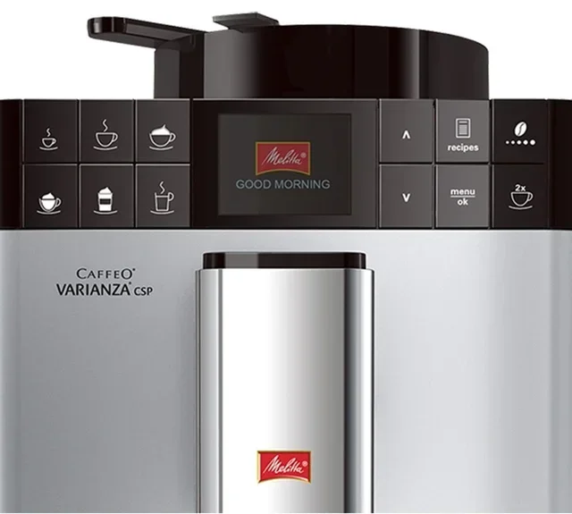 Melitta Caffeo Varianza CSP Argento Macinacaffè Espresso F570-101