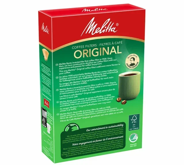 Филтри за Кафе MELITTA 1x4 Кафяви - 80 бр. в Кутия