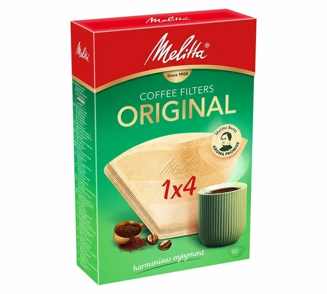 Филтри за Кафе MELITTA 1x4 Кафяви - 80 бр. в Кутия