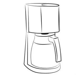 Melitta Enjoy Top Therm 1017-08 Coffee Maker Black and Brushed Steel + Gift Offer