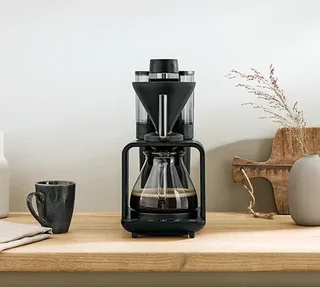 Melitta ePour Coffee Maker Black and Chrome + Gift Offer