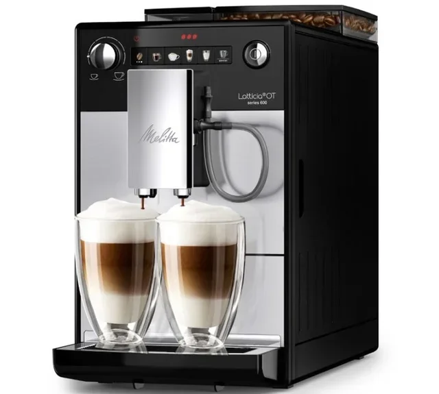 MELITTA Latticia® One Touch F300-101 Silver Bean-to-Cup Coffee Machine