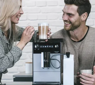 MELITTA Latticia® One Touch F300-101 Silver Bean-to-Cup Coffee Machine