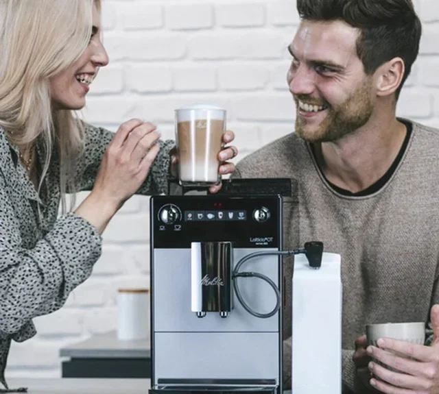 MELITTA Latticia® One Touch F300-101 Silver Bean-to-Cup Coffee Machine