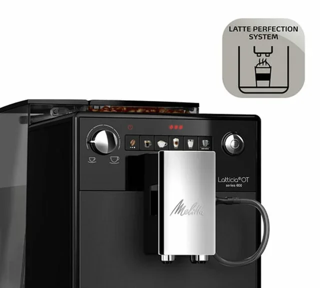 MELITTA Latticia OT F300-103 One Touch Espressomühle (mit Milchaufschäumer)