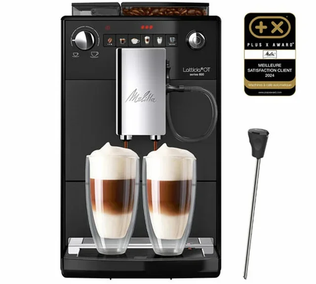 MELITTA Latticia OT F300-103 One Touch Espressomühle (mit Milchaufschäumer)