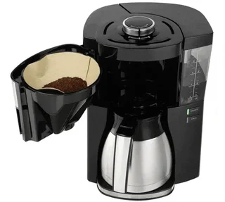Melitta Look V Therm Perfection 1025-16 Black Filter Coffee Machine + Free Gift
