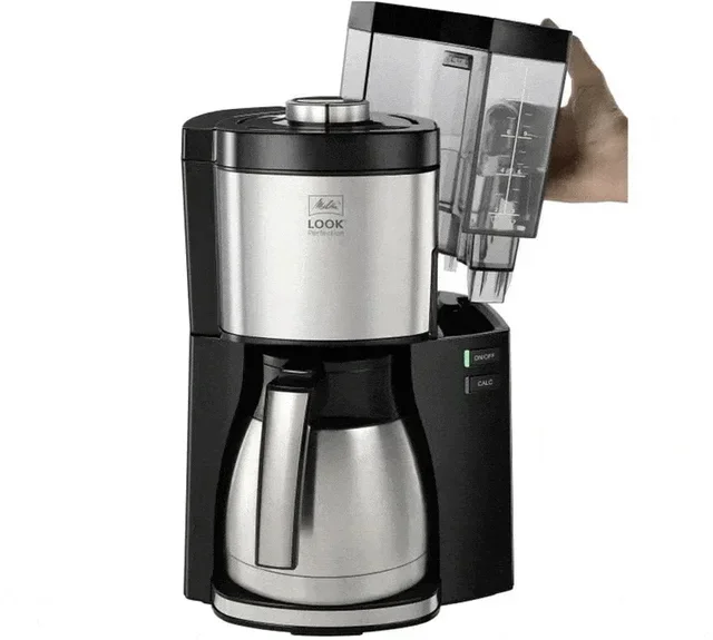 Melitta Look V Therm Perfection 1025-16 Black Filter Coffee Machine + Free Gift