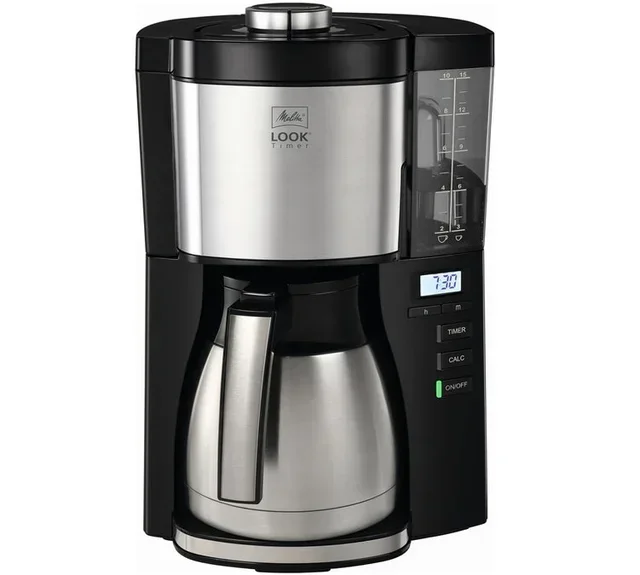 Melitta Look V Therm Timer 1025-18 Black + Free Gift